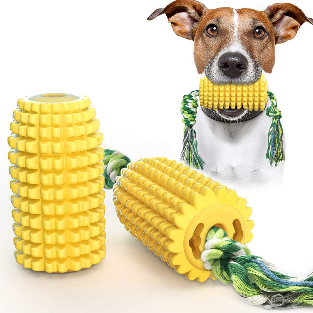 Carllg Dog Chew Toys for Aggressive Chewers, Indestructible Tough Dog Toys