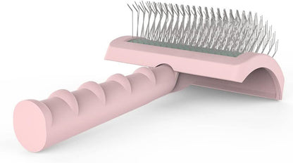 Dog Slicker Brush for Doodles Poodles Fluffy Deshedding Loose Hair.