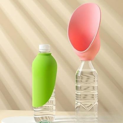 Portable Pet Water Drinking Artifact Outdoor Foldable Water Dispenser for Walking Dog Leak Proof Pet Water Bottle Support Replaceable Bottle