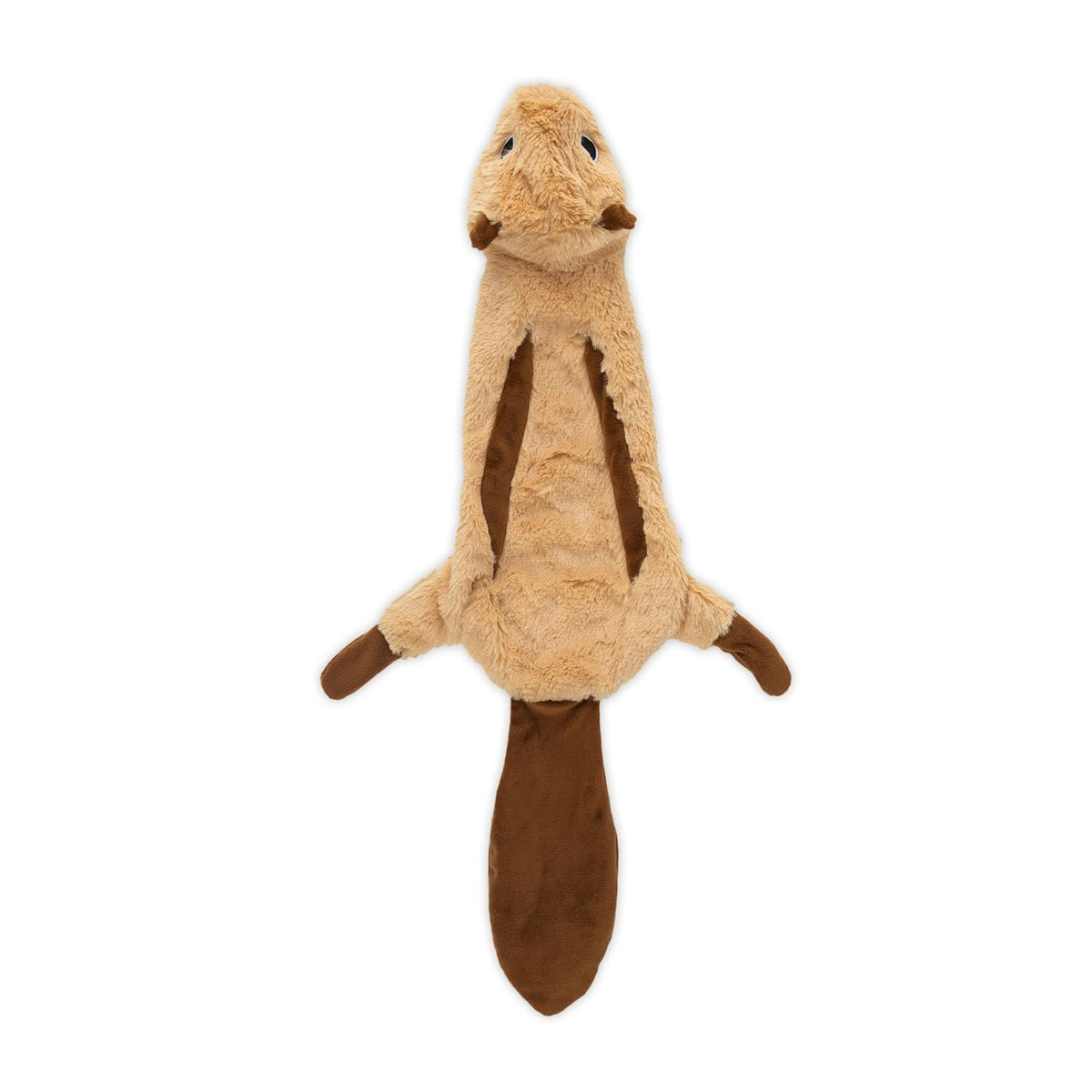 Best Pet Supplies 2-in-1 Fun Skin Stuffless Dog Toy - Wild Duck, Medium
