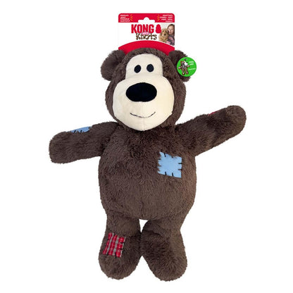 KONG Wild Knots Bear, Knotted Rope Plush Toy, for Small/Medium Dogs