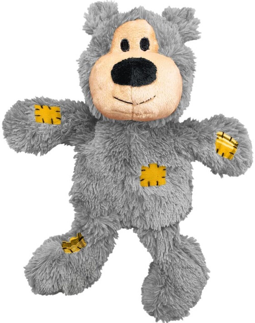 KONG Wild Knots Bear, Knotted Rope Plush Toy, for Small/Medium Dogs