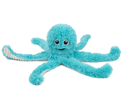 Best Pet Supplies Interactive Squeaky Dog Toy - Crinkle Duck, Blue