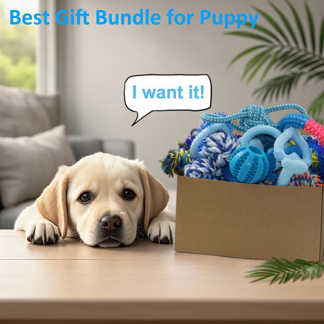 Beiker 20 Pack Puppy Chew Toys, Dog Teething Toys for Puppies Small Dogs