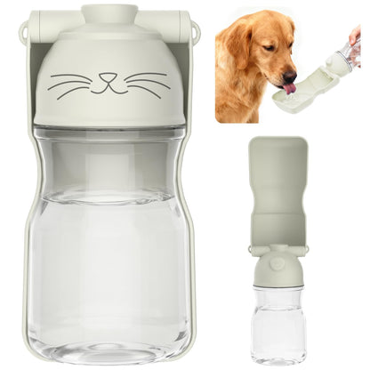 Amerisun Dog Water Bottle16.9 OZ Collapsible Leak-Proof Pet Water Bowl