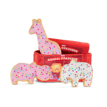 BarkBox Barker's Dozen Donuts 4-in-1 Interactive Plush Dog Toy