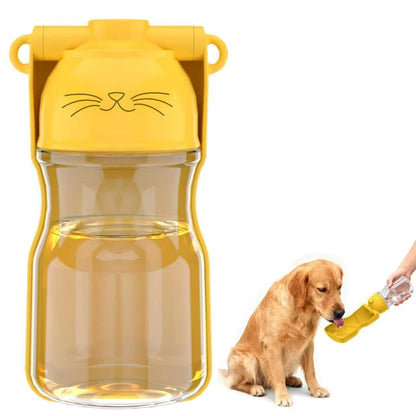 Amerisun Dog Water Bottle16.9 OZ Collapsible Leak-Proof Pet Water Bowl
