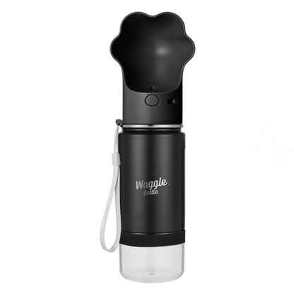 Stainless Steel Dog Travel Water Bottle, Vacuum Insulated Portable Dog Water Dispenser, Drink Cup and Snack Container On The Go, Outdoor Walking, Hiking, Travel (Mint)