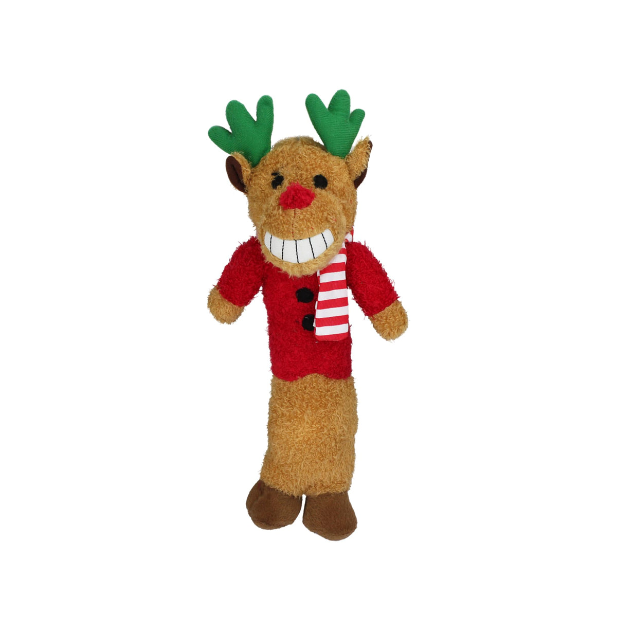 Multipet Original Loofa Dog Plush Toy - Squeaky Dog Toy