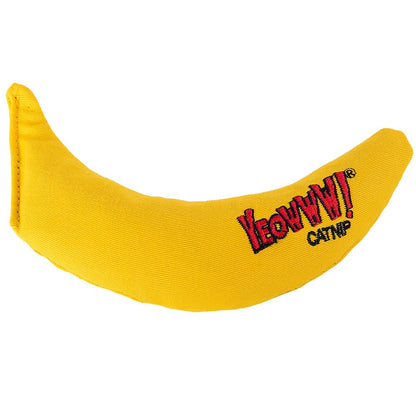 Yeowww! Catnip Chi-CAT-a Banana Toy for Cats - 7 Inches - Durable Cotton Twill - Made in the USA - Stuffed with Organically Grown Catnip