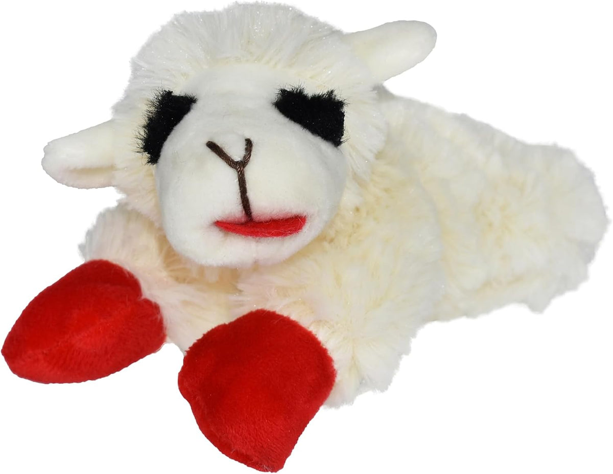 Multipet Lamb Chop Dog Plush Toy - Squeaky Toy