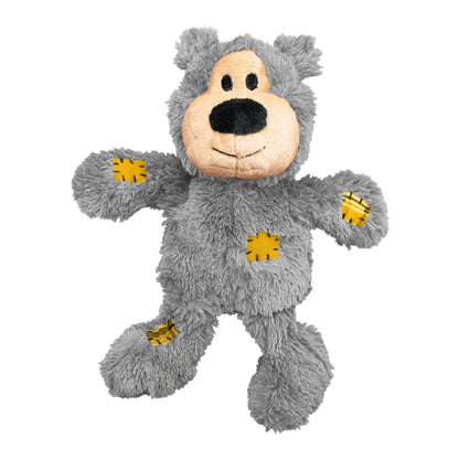 KONG Wild Knots Bear, Knotted Rope Plush Toy, for Small/Medium Dogs