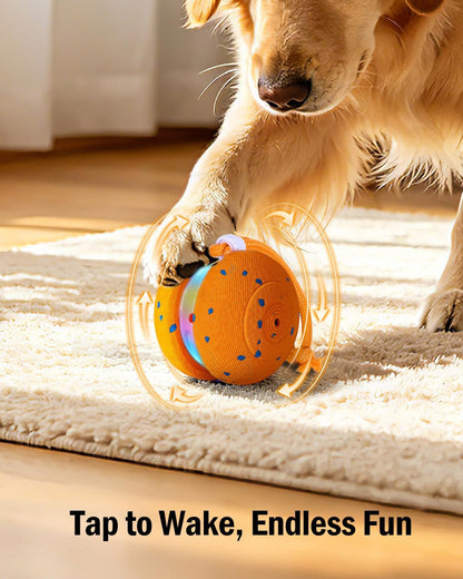 osou Interactive Dog Toy, Automatic Moving Dog Ball Toy with 2 Speed Modes
