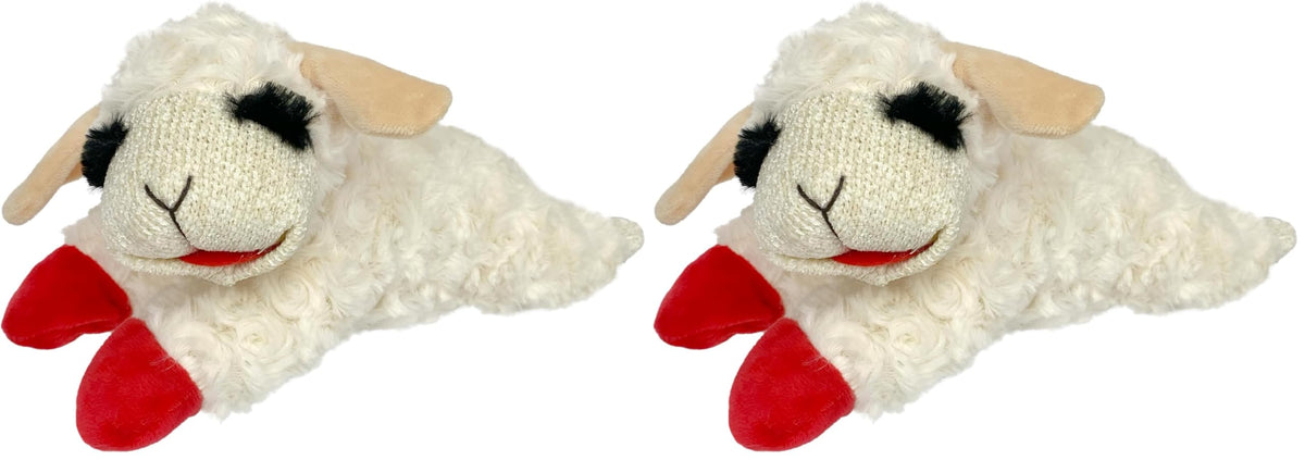 Multipet Lamb Chop Dog Plush Toy - Squeaky Toy