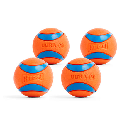 Chuckit! Ultra Ball Dog Toy, Durable Rubber, Medium 2.5-in, 2 Pack