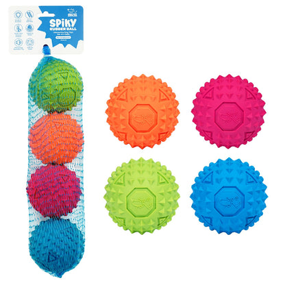 Best Pet Supplies Interactive Squeaky Dog Toy - Crinkle Duck, Blue