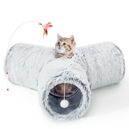 Tempcore Pet Tunnel Tube Cat Toys, Cat Tunnels for Indoor Cats