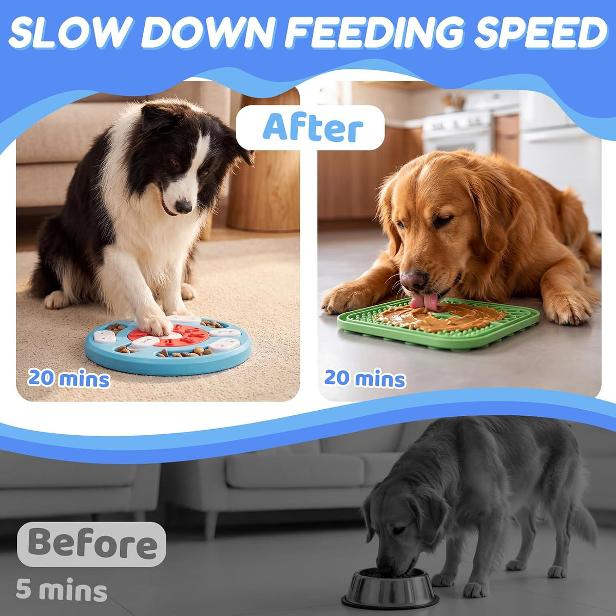 10-Pcs Dog Puzzle Toy for Boredom, Interactive Enrichment Set