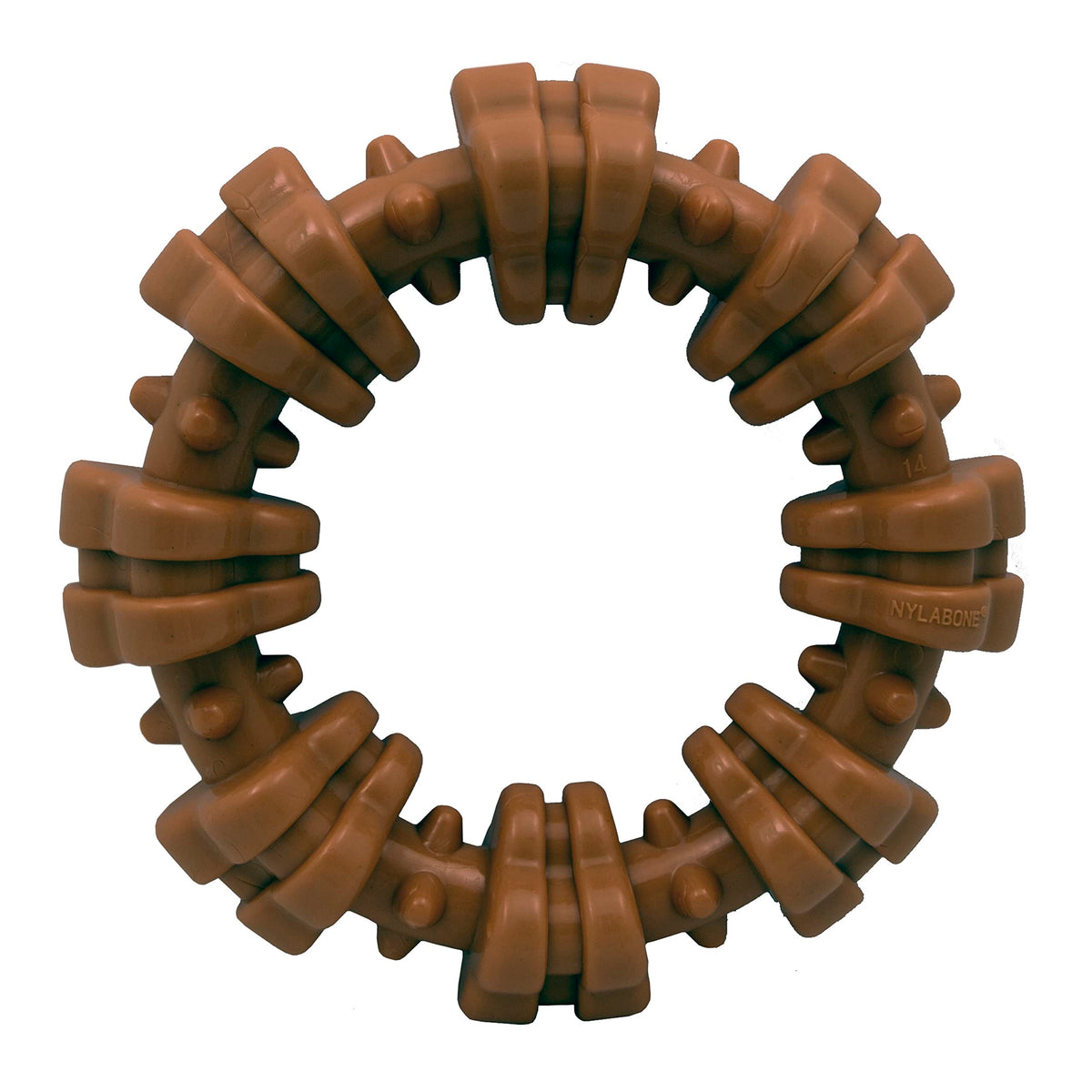 Nylabone Textured Ring Power Chew Toy for X-Large Dogs 50+ lbs