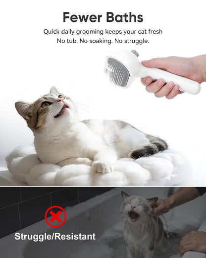Pet Steam Brush Dog Cat 2026 New Grooming Comb for Shedding Floating Hair
