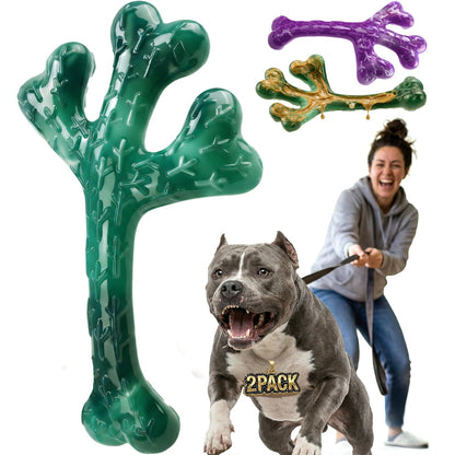 Frienhund Tough Dog Toys for Aggressive Chewers 3 Pack, Indestructible Dog Toys for Large Dogs, Dog Chew Toys, Aggressive Chew Toys to Keep Them Busy, Dog Toy for 30-75lbs Medium/Large Breeds