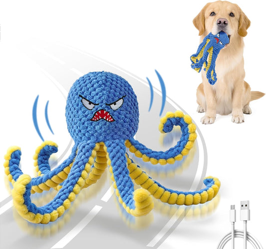 Interactive Dog Toys Octopus to Keep Them Busy(Blue)