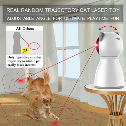 YVE LIFE Interactive Cat Toys Laser for Indoor Cats,Automatic Kitten Toys