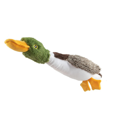 Best Pet Supplies Interactive Squeaky Dog Toy - Crinkle Chicken, Brown