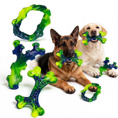 Frienhund Tough Dog Toys for Aggressive Chewers 3 Pack, Indestructible Dog Toys for Large Dogs, Dog Chew Toys, Aggressive Chew Toys to Keep Them Busy, Dog Toy for 30-75lbs Medium/Large Breeds