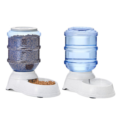 Amazon Basics Gravity Pet Water Dispenser for Cat and Dog, Easy to Clean, 135.3fl.oz Capacity, Small