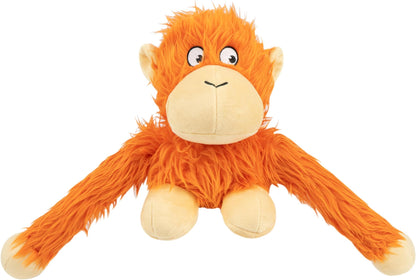 Best Pet Supplies Interactive Squeaky Dog Toy - Crinkle Chicken, Brown