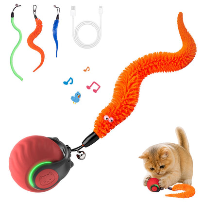 2026 Interactive Cat Toys with Bird Sounds & 3 Modes for Indoor Cats Play