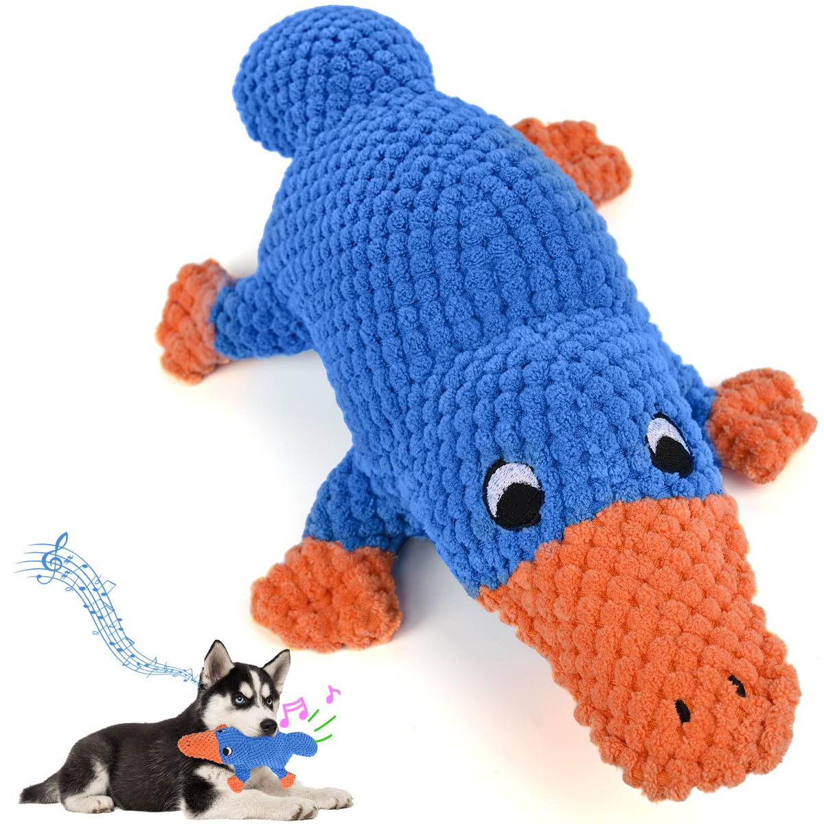Vitscan Upgraded Goose Indestructible Dog Toys for Aggressive Chewers