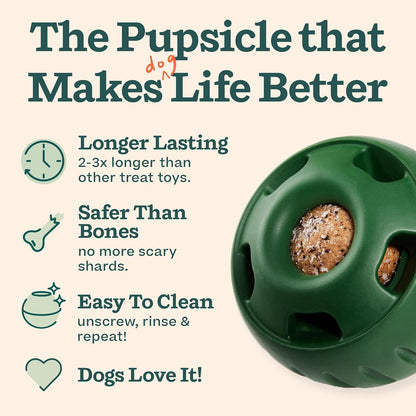 WOOF Starter Pack Dog Treat Toy for Large Dogs 25-75 lbs