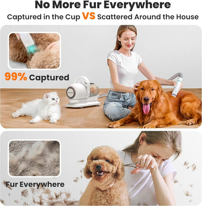 Neakasa P1 Pro Dog Grooming Vacuum, 6-in-1 Kit, 2-Year Protection Plan
