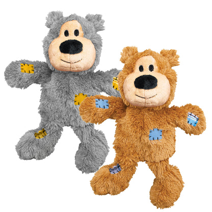 KONG Wild Knots Bear, Knotted Rope Plush Toy, for Small/Medium Dogs