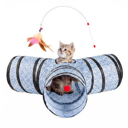Tempcore Pet Tunnel Tube Cat Toys, Cat Tunnels for Indoor Cats