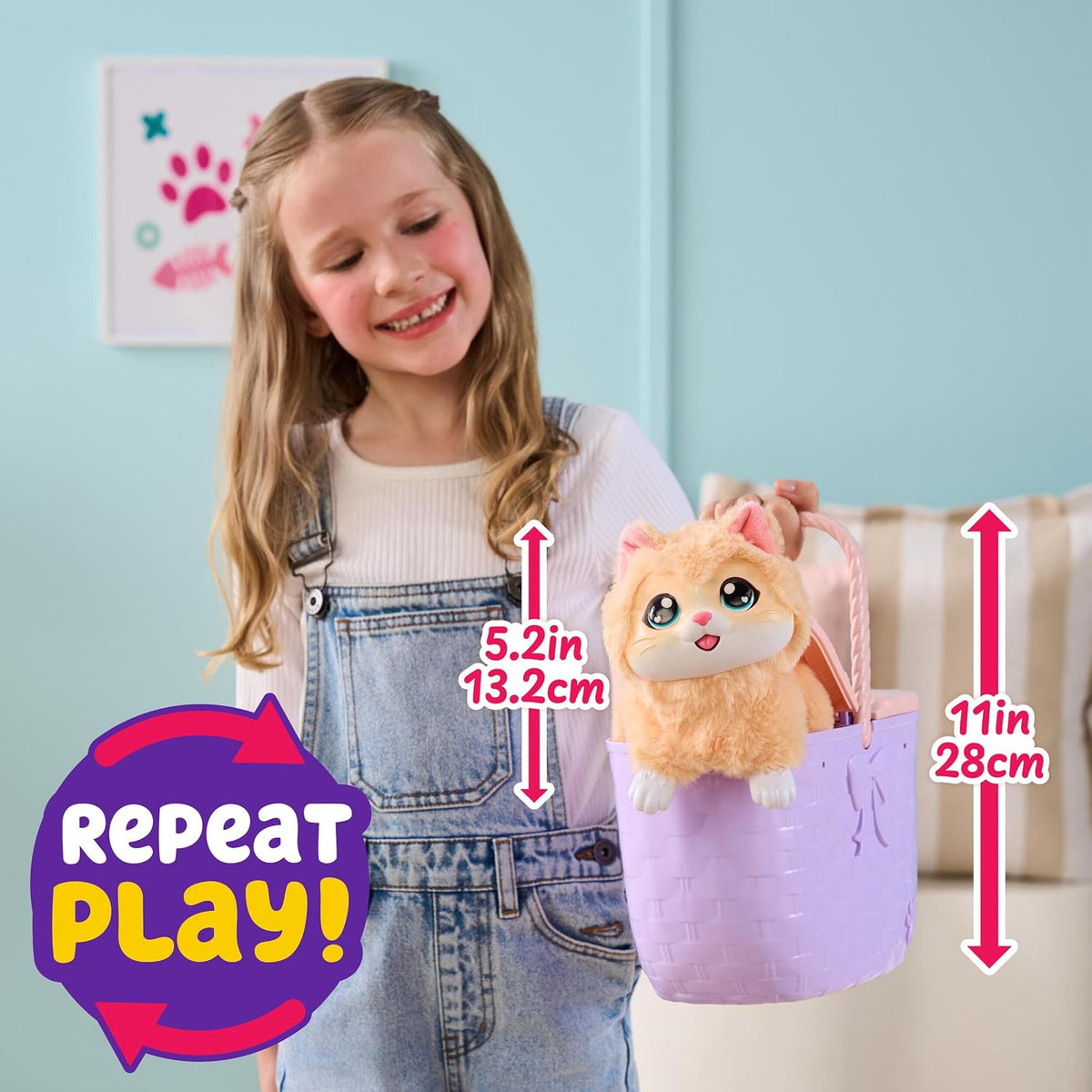 Little Live Pets Mama Surprise Kittens, Interactive Mama, Surprise Toys