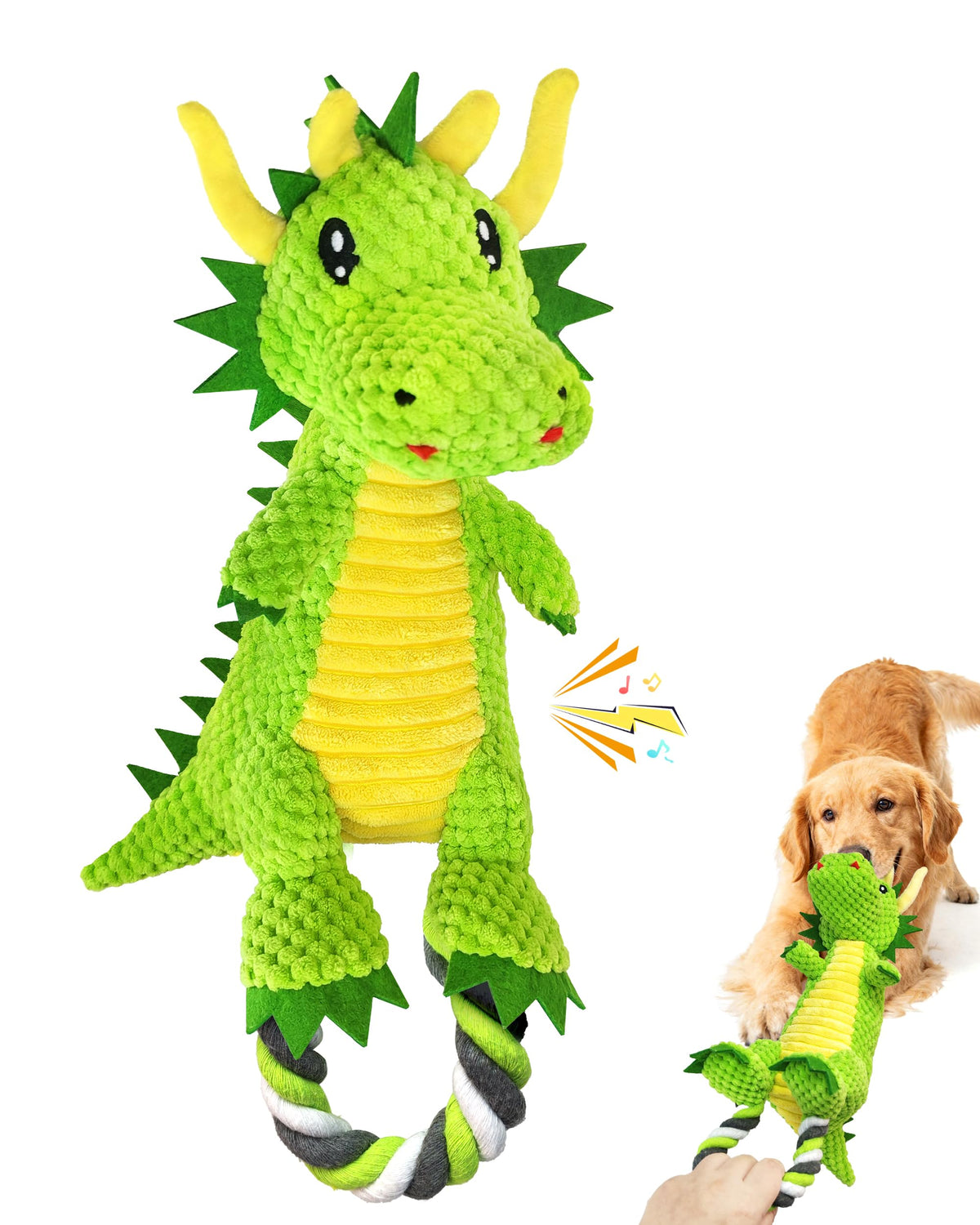 Jeefome Dog Toys for Aggressive Chewers