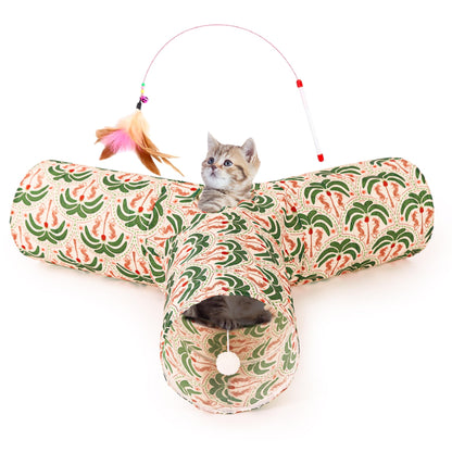 Tempcore Pet Tunnel Tube Cat Toys, Cat Tunnels for Indoor Cats