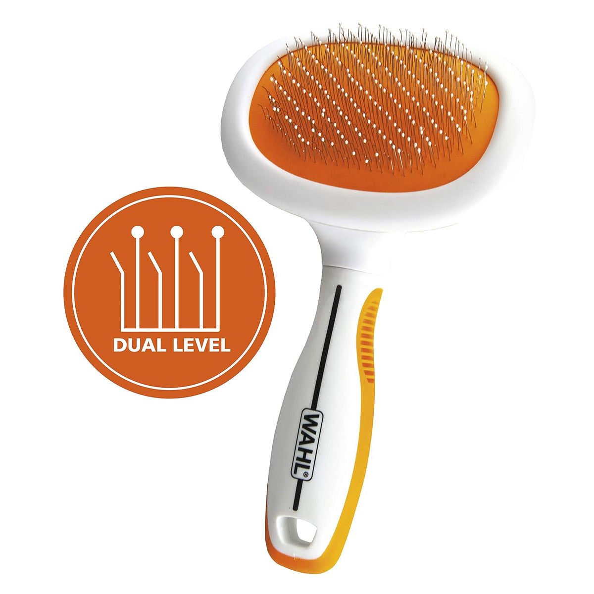 Wahl Premium Patented Dual Level Sensitive Skin Pet Slicker Brush