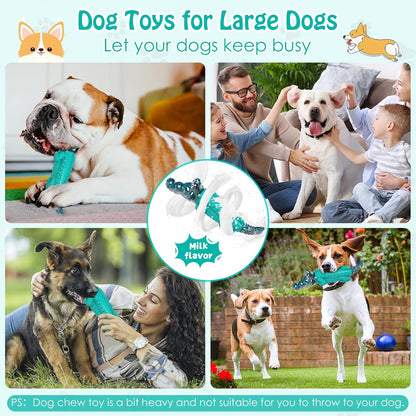 Jeefome Dog Toys for Aggressive Chewers