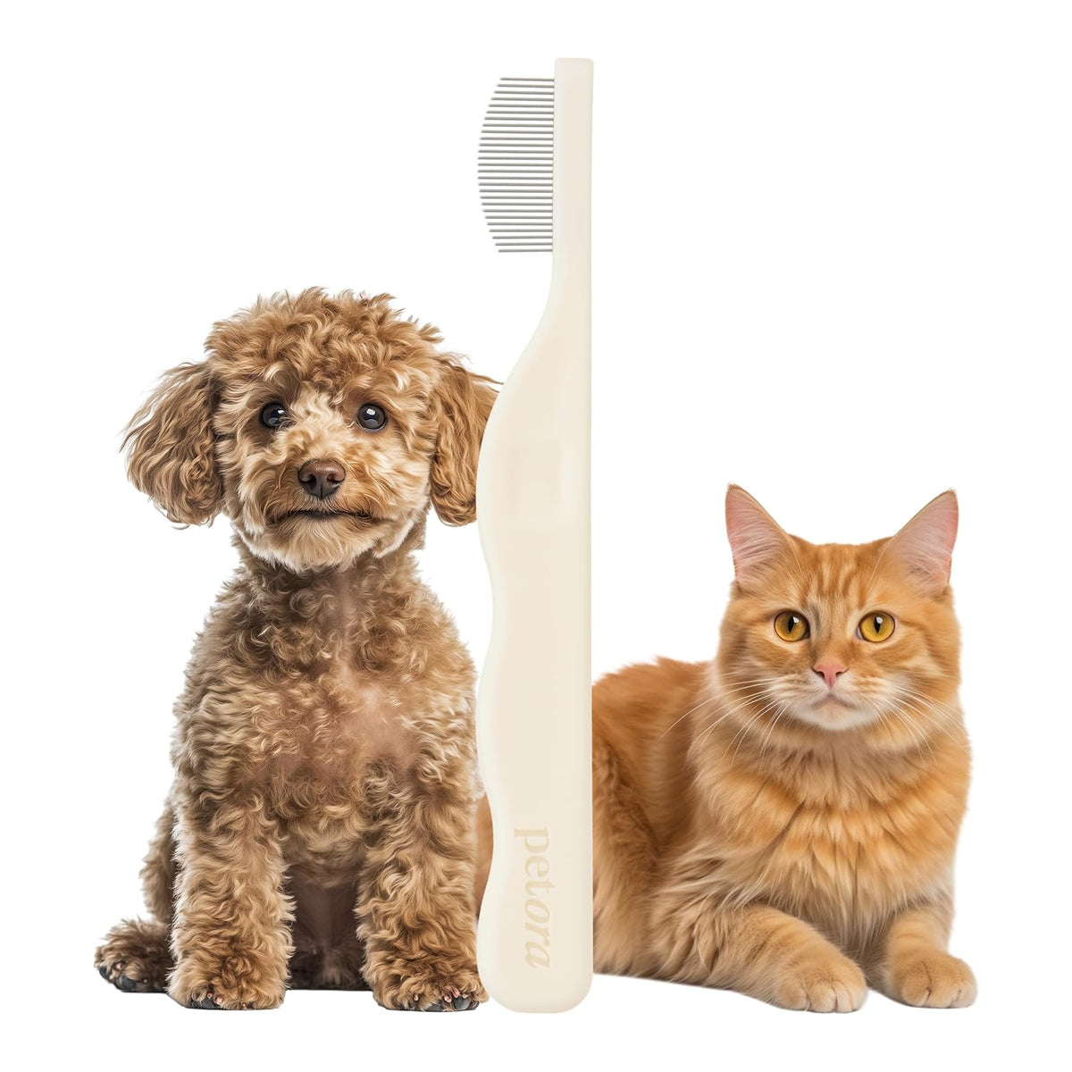 Petora BRUSH ON ME Facial & Eye Comb for Dogs & Cats