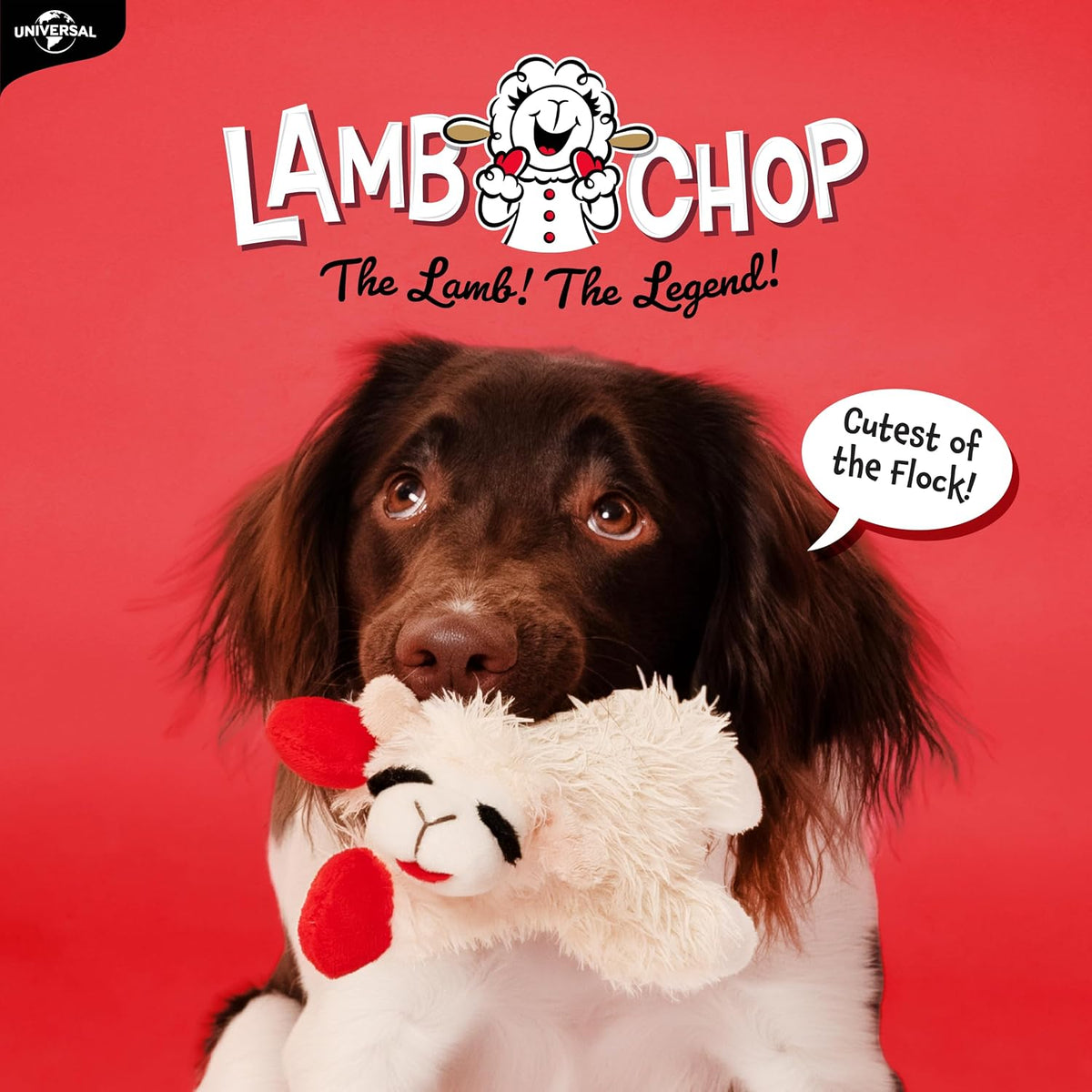 Multipet Lamb Chop Dog Plush Toy - Squeaky Toy