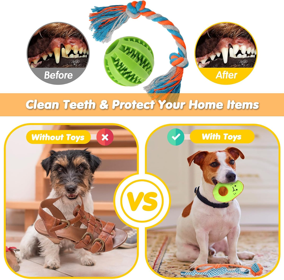 Zeaxuie 25 Pack Luxury Dog Chew Toys, Puppy Toys for Teething Small Dogs