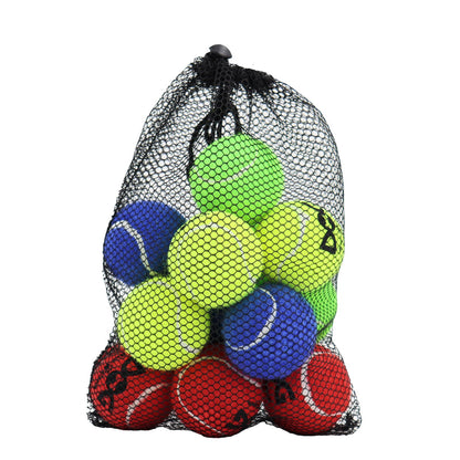 INSUM Tennis Balls for Dogs, 12 Pack Colorful Dog Toys Balls
