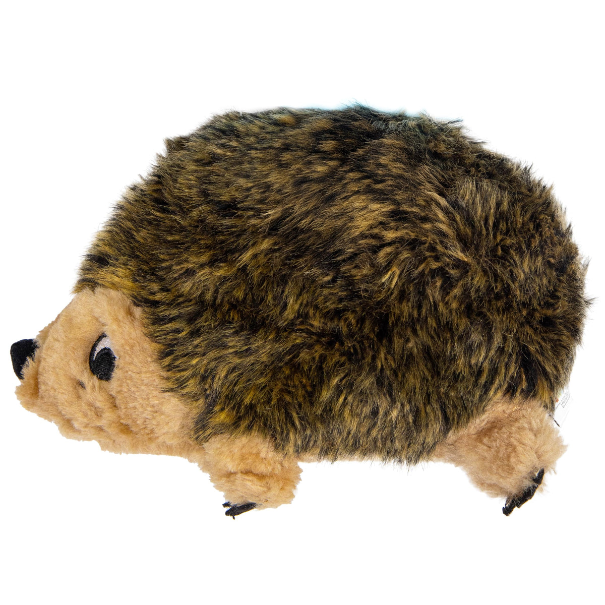 Outward Hound Hedgehogz Plush Dog Toy, Squeaks, Small, 6" x 4.5"