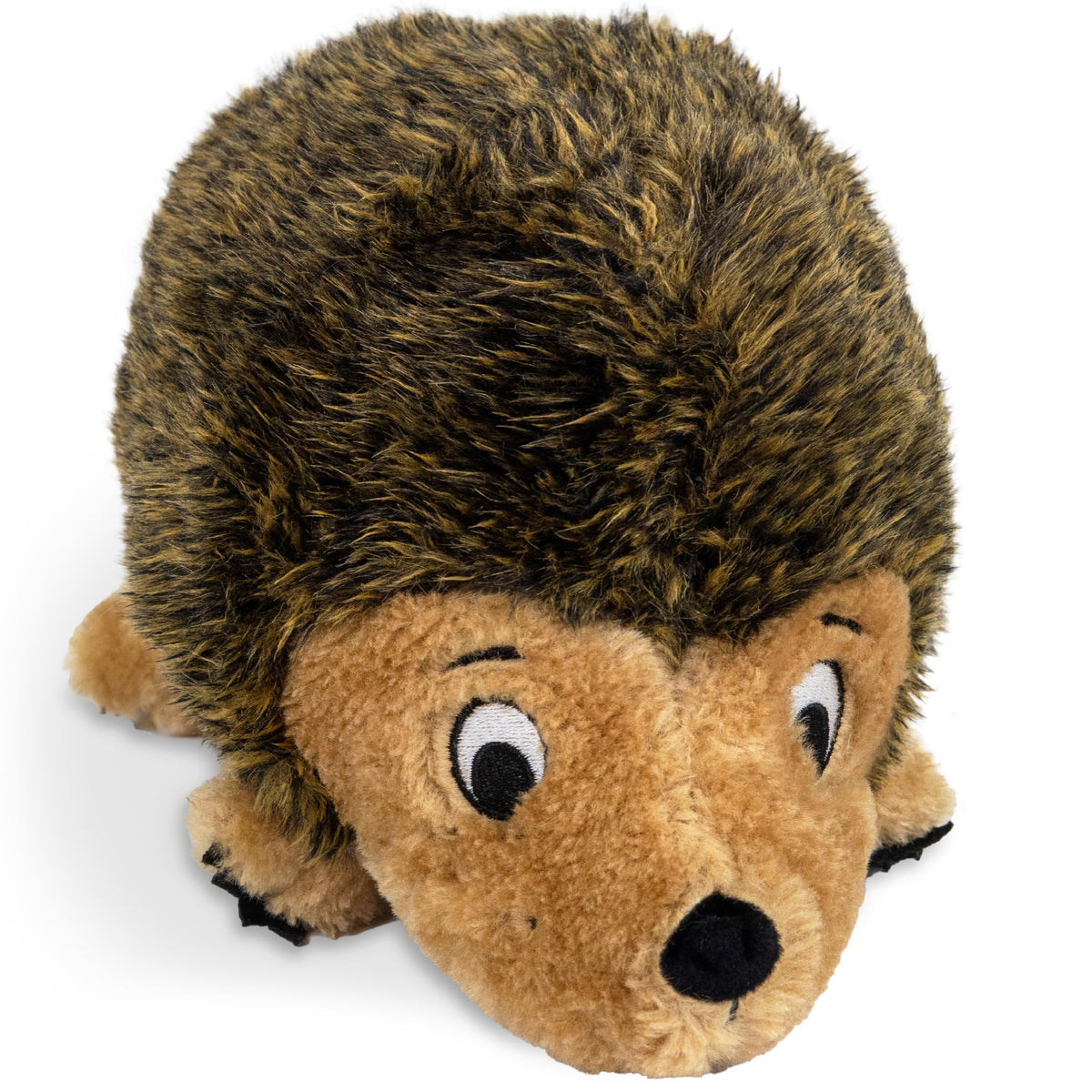 Outward Hound Hedgehogz Plush Dog Toy, Squeaks, Small, 6" x 4.5"