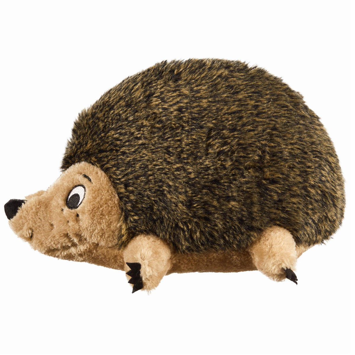 Outward Hound Hedgehogz Plush Dog Toy, Squeaks, Small, 6" x 4.5"