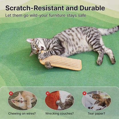 Potaroma Cat Toys Pack of 2 with 6000mg A+ Organic Catnip, Sisal Material